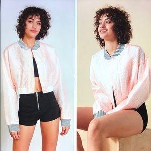 Without Walls Katey Embroidered Parachute Jkt